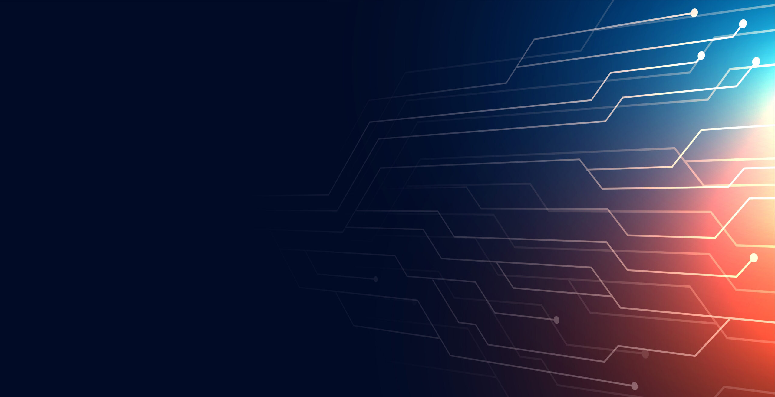 futuristic tech digital circuit line background for web innovati