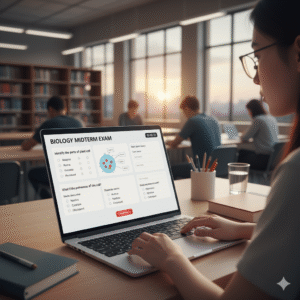 Online exams & evaluations