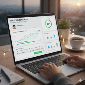 Real-time student progress reports